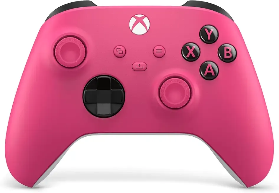 Xbox Wireless Gaming Controller | Deep Pink | Console, PC, & Android | Textured Grip | Wireless, Bluetooth, USB-C Connectivity