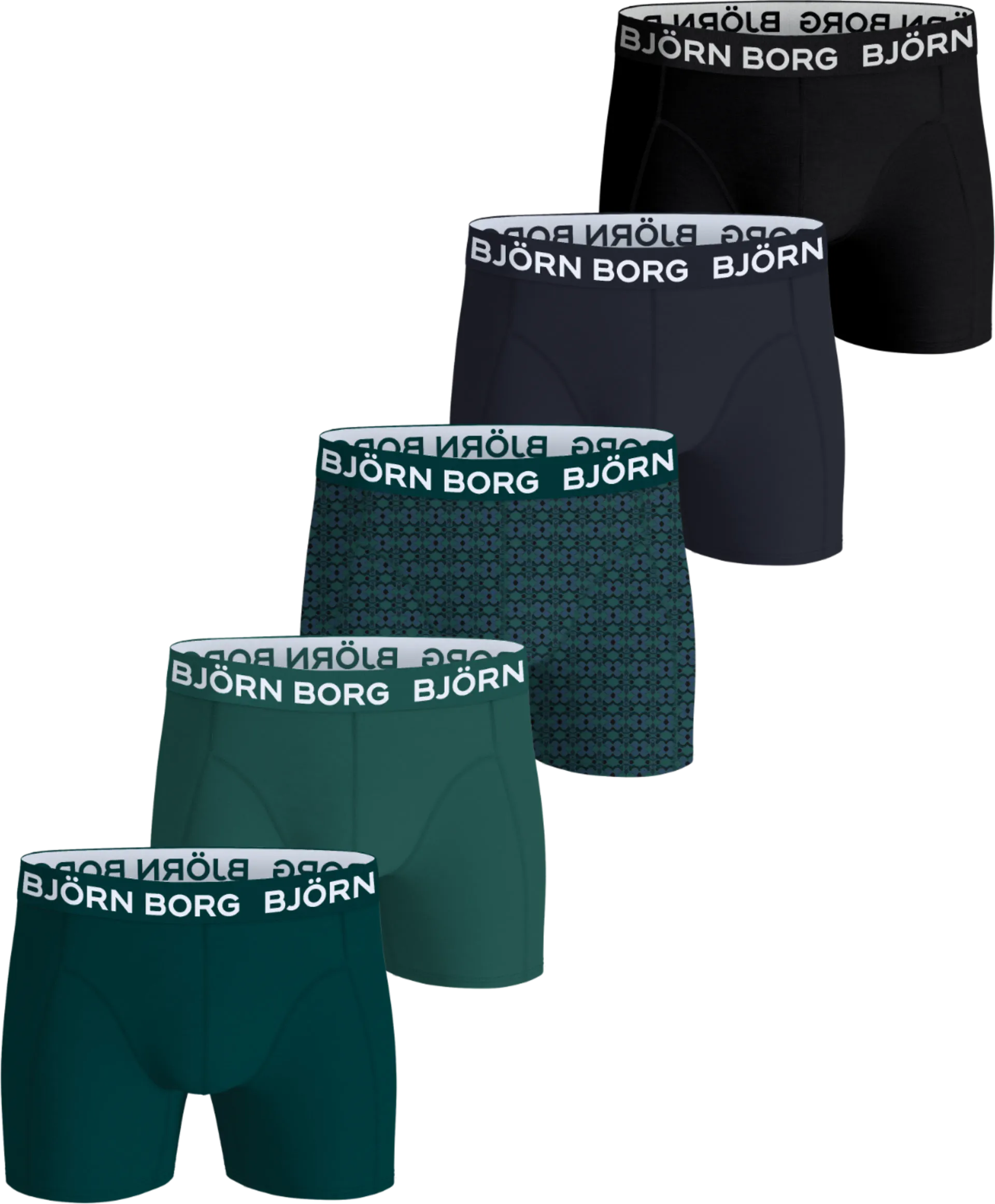 COTTON STRETCH BOXER 5p