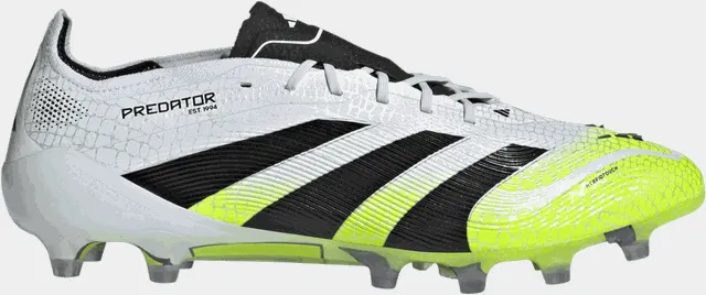 Predator Elite AG, fotballsko kunstgress - Hvit