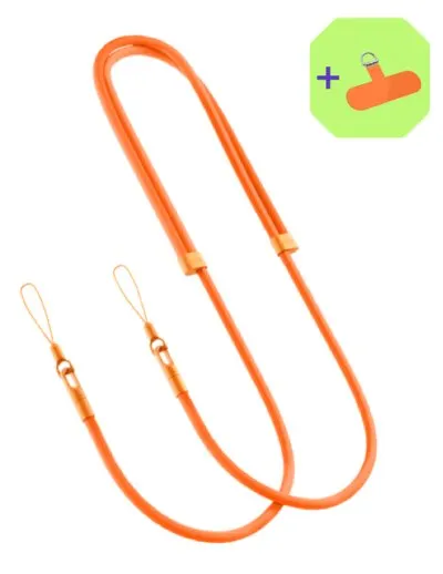 Spello Rope Crossbody Strap, oranžová