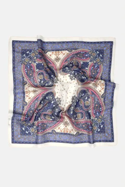 Vierkante sjaal met paisley