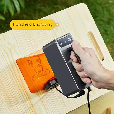 Laserpecker Laser Engraving Machine With 5W 2K Bluetooth 5.0 Mini Portable Engraver For Woodworking DIY Paper Leather LP2