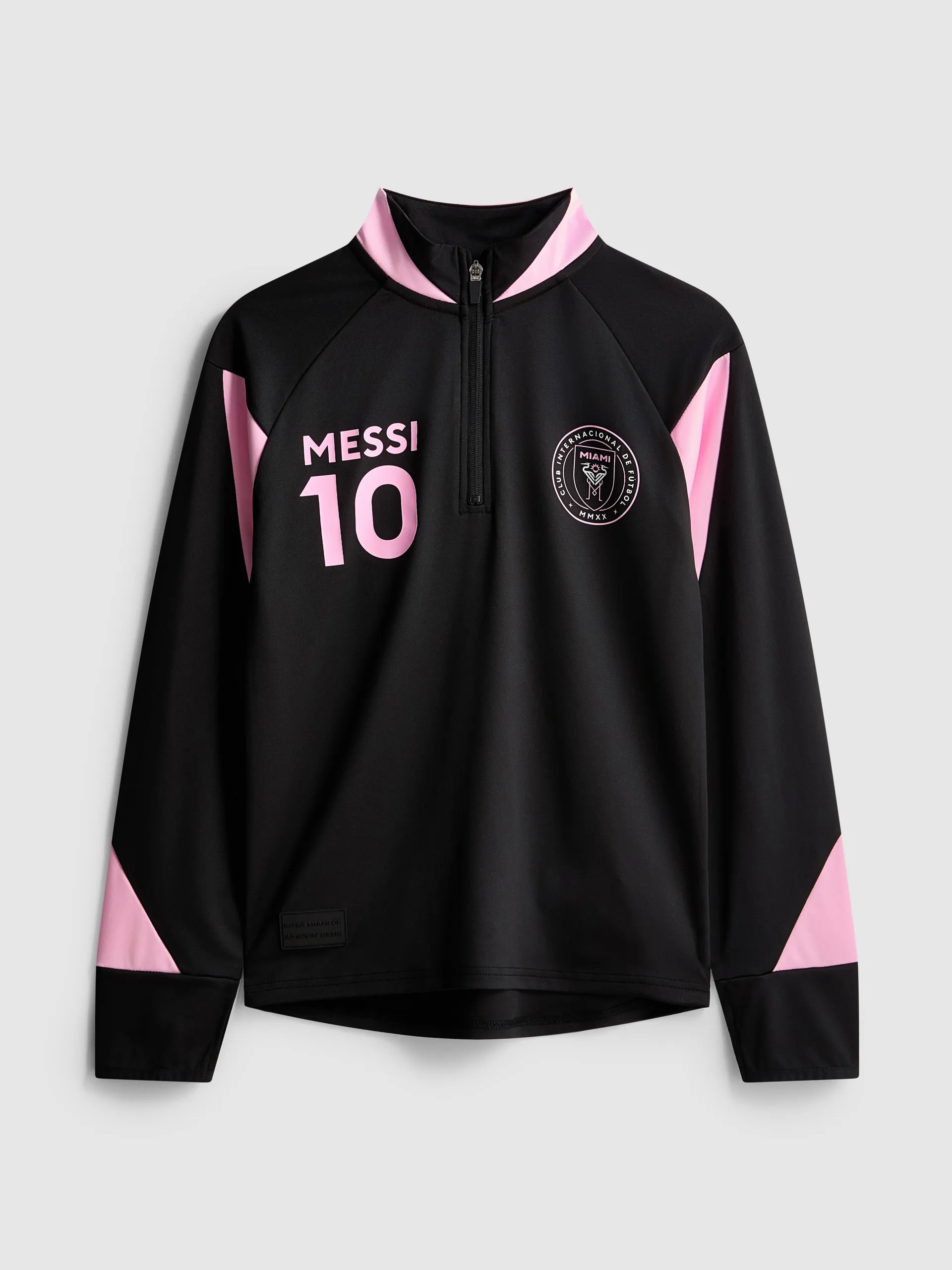 7–15 ans | Sweat-shirt à col zippé Inter Miami