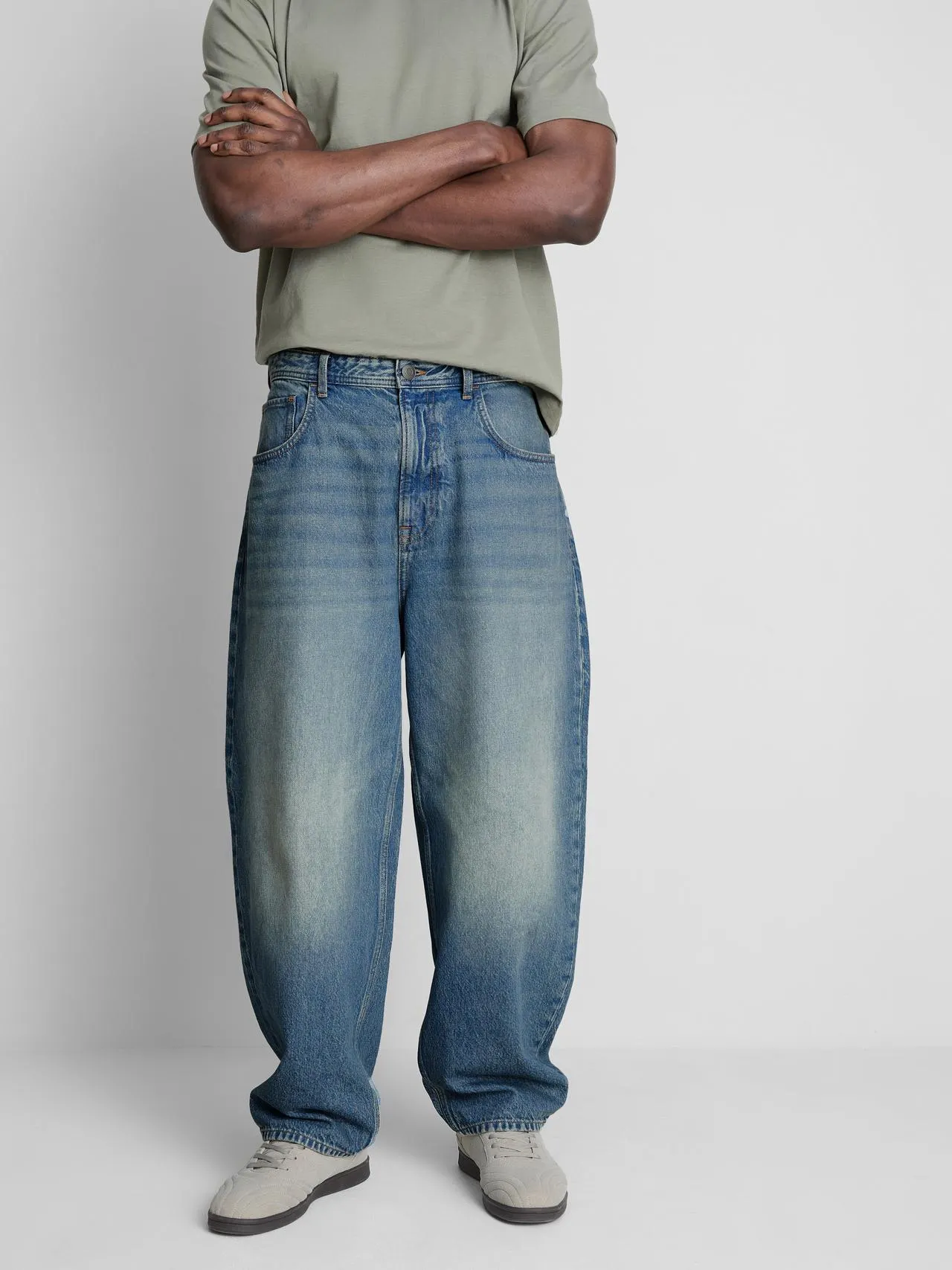 Jean barrell taille mi-haute