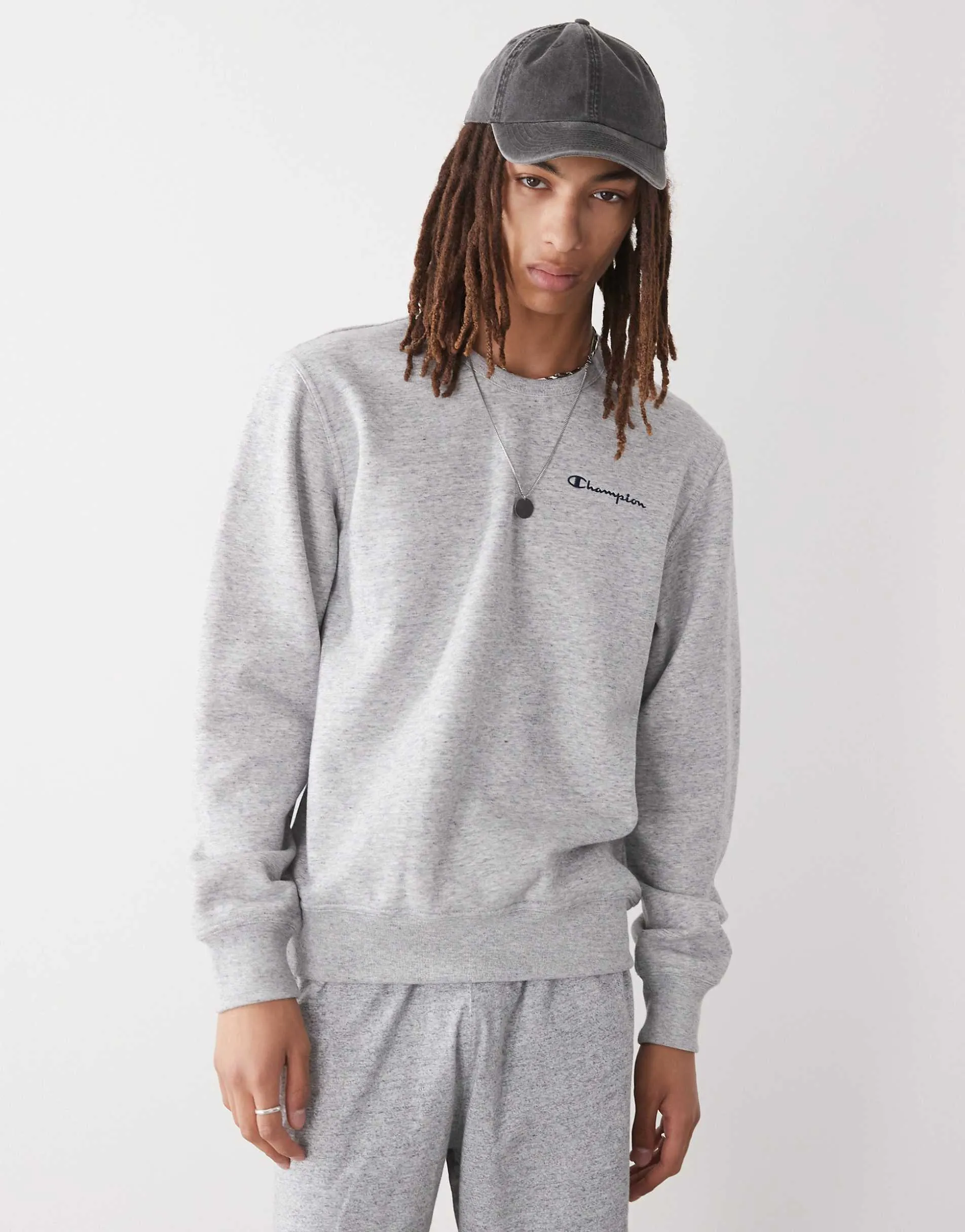 Champion crewneck sweatshirt in grey