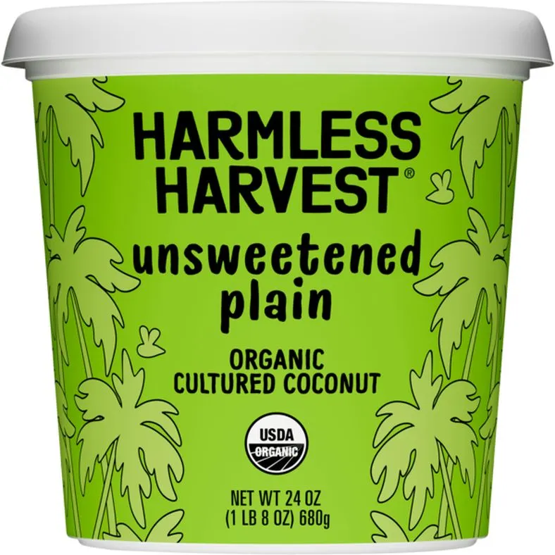 Harmless Harvest Organic, Unsweetened Plain, Dairy Free Yogurt Alternative