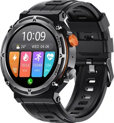 Robuste Smart Watch Herren Sport Fitness Tracker Bluetooth Call Smartwatch Wasserdicht für Android IOS Outdoor