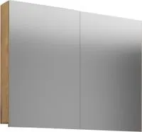 Spiegelschrank "Badinos" 80cm Honig-Eiche