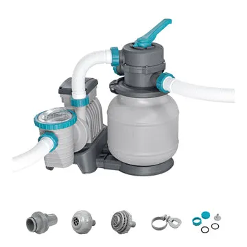 Pompa Filtro a Sabbia per Piscine Fuori Terra 6.056 L/h