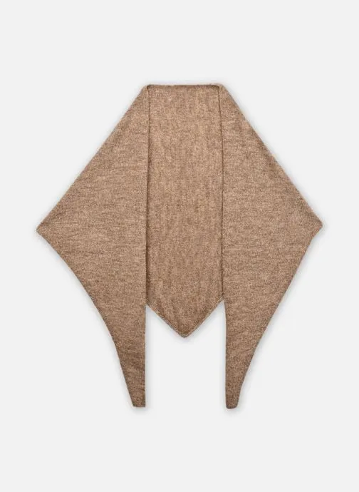 Sjaals Pcjuliana Triangle Scarf Noos Bc dames beige