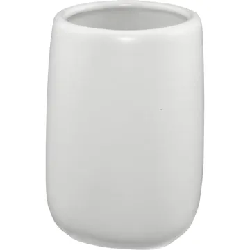 Bicchiere Porta Spazzolini Bianco Opaco