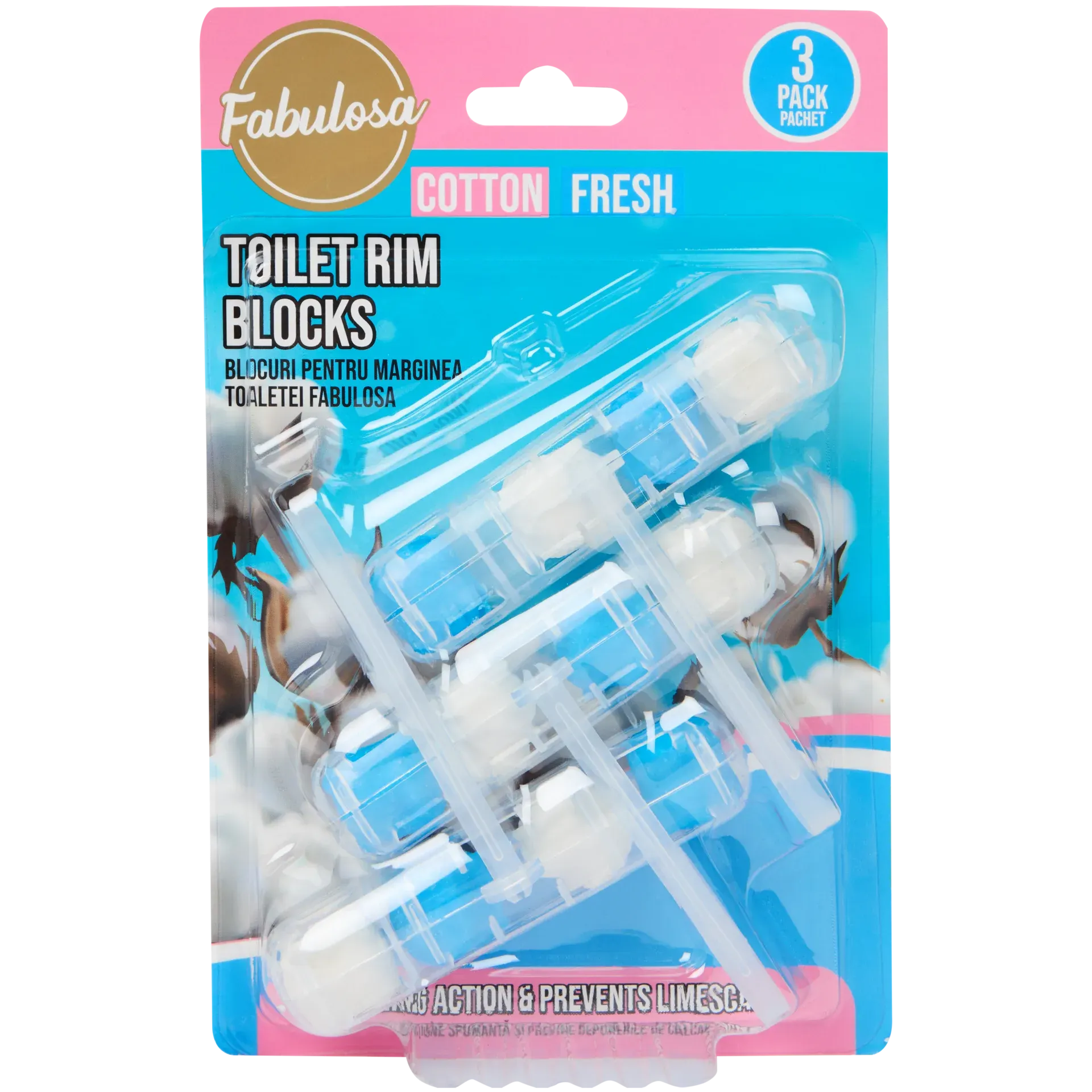 Tavolette per WC Fabulosa Cotton Fresh