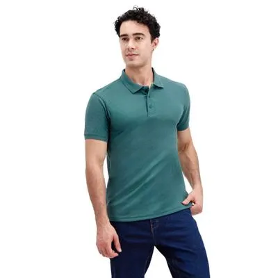 Playera Hummo Hombre Lisa Con Cuello Tipo Polo