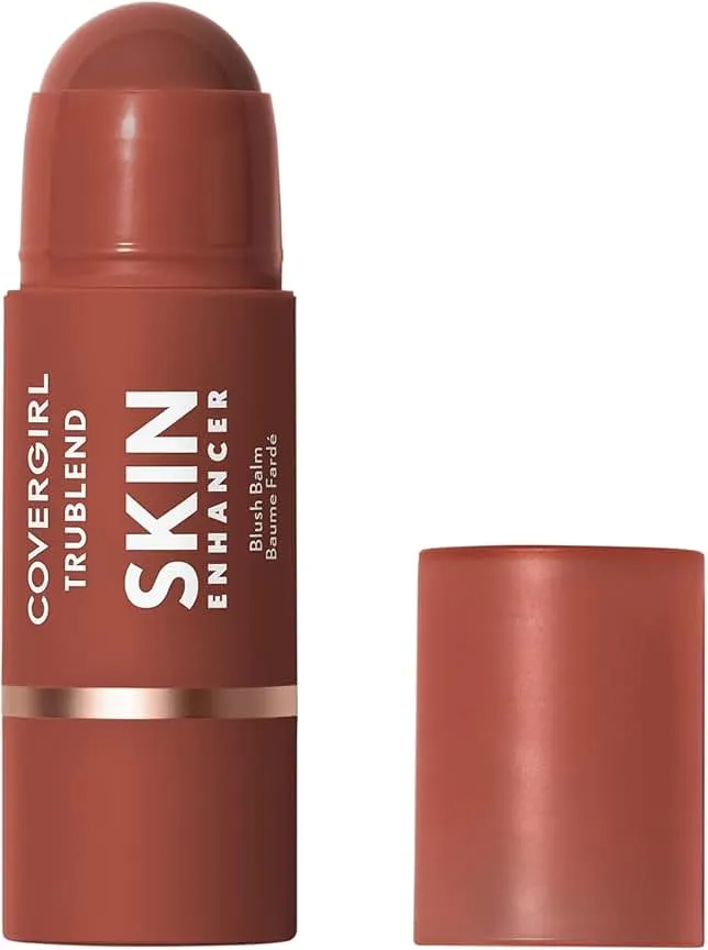 COVERGIRL Trublend Skin Enhancer Blush Balm Stick, Vegan Formula, Easy to Use, Glides on Effortlessly, Non-Greasy, Doesn't Crease - 245…