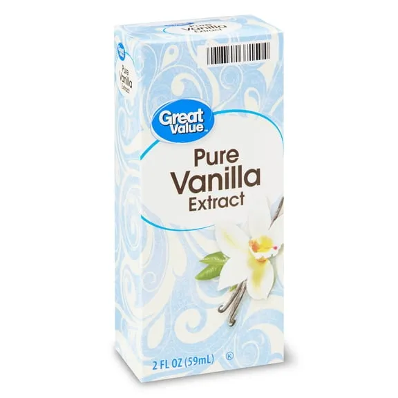 Great Value Pure Vanilla Extract, 2 fl oz $5.38 $2.69/fl oz