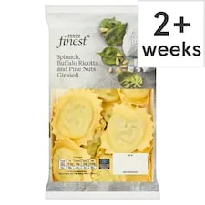 Tesco Finest Spinach Ricotta Girasoli 250G