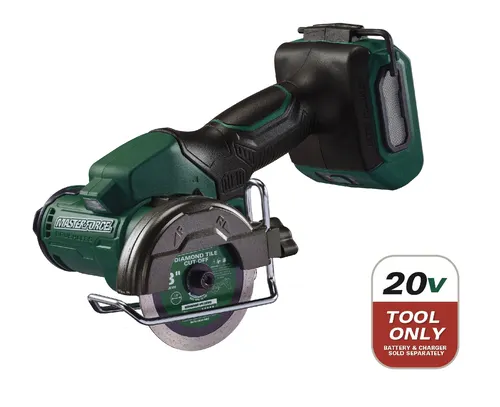 Masterforce® Ultra Compact 20-Volt Brushless Cordless 3" Cut-Off Saw - Tool Only