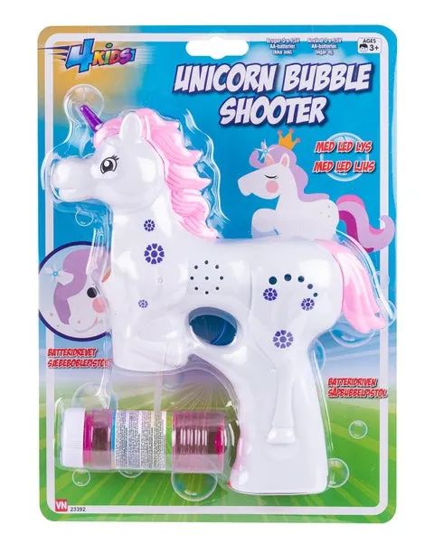 Unicorn Såpeboblemaskin Lys Batteridrevet