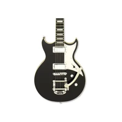 ARIA 212 MK2 BOWERY - DOUBLE CUT WITH BIGSBY - BLACK