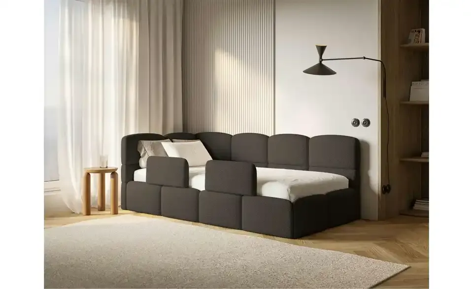 Selsey Polsterliege mit Matratze und Rausfallschutz Cloudy