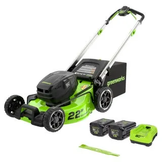 Greenworks 80V 22" Dual Blade Mower