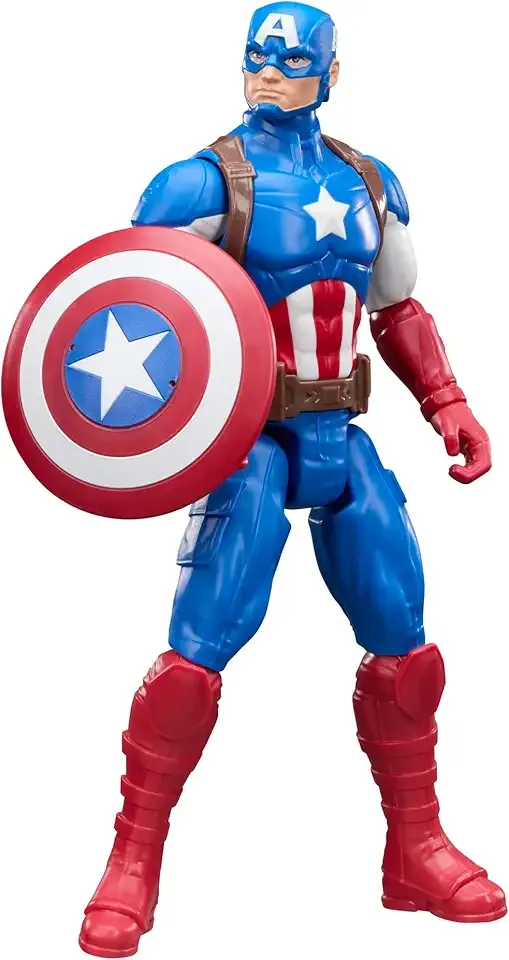 AVENGERS Marvel Titan Series Captain America 11.5-Inch (29.2 CM) Action Figure, Super Hero Figures & Toys for Kids, Ages 4+