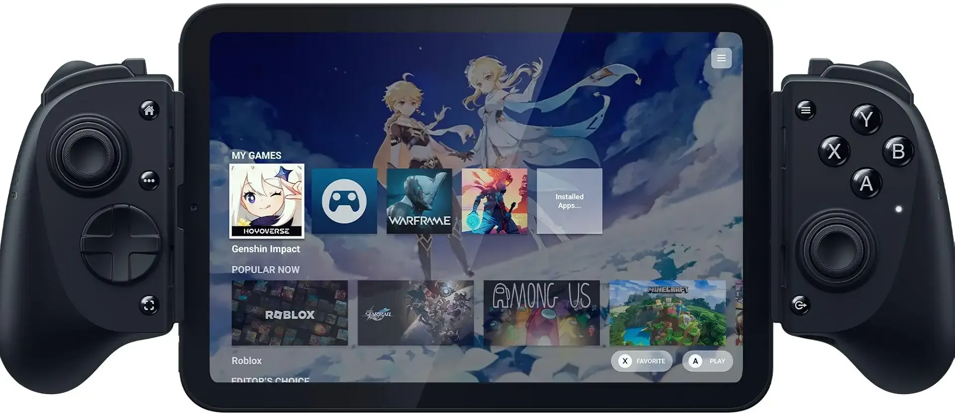 Razer Kishi V3 Pro Gaming Controller for iPhone 15, 16, 17 Series, Android & iPad mini up to 8": Full Sized TMR Thumbsticks - Back Buttons - PC Remote Play - Haptics - 3 Free Months of Apple Arcade