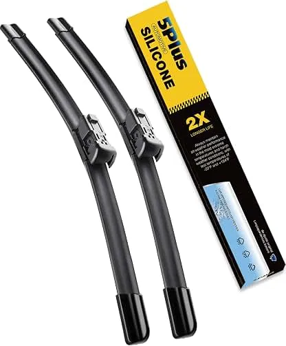 5 PLUS® Silicone Wiper Blades 22 inch 2 Pack Replacement…