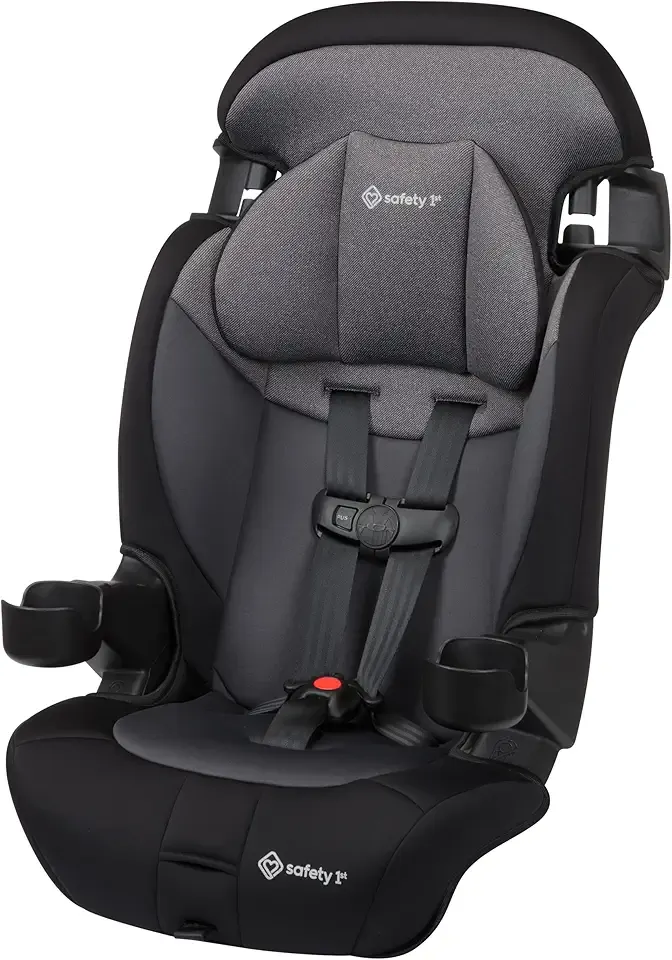 Safety 1st Grand 2-in-1 Booster Car Seat, Converts from High Back to Belt-Positioning Booster, High Back Seat for Kids 40-65, and Belt-Positioning 40-100 Pounds, Old Soul
