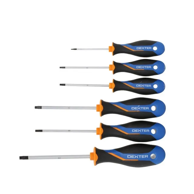 Set di 6 cacciaviti DEXTER Torx