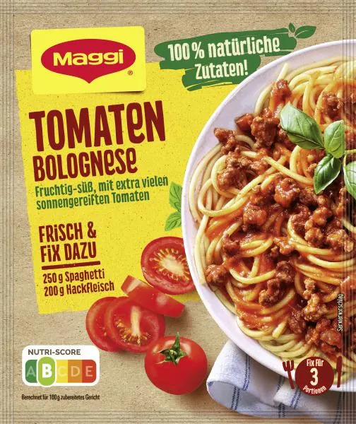 Maggi Fix für Tomaten Bolognese 52 g
