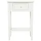 Table de chevet 1 tiroir Charme blanche 45x67x30cm...
