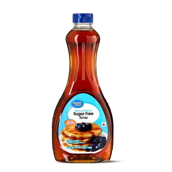 5K+ bought since yesterday Great Value Reduced Calorie Sugar Free Syrup, 24 fl oz $2.48 10.3 ¢/fl oz