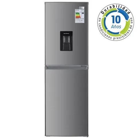 Refrigerador Bottom Freezer Frío Directo 240 Litros Inox LRB-260DFIW