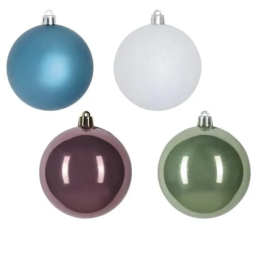 Enchanted Forest® Trendy Soft Mix Shatterproof Ornaments - 32 Pack