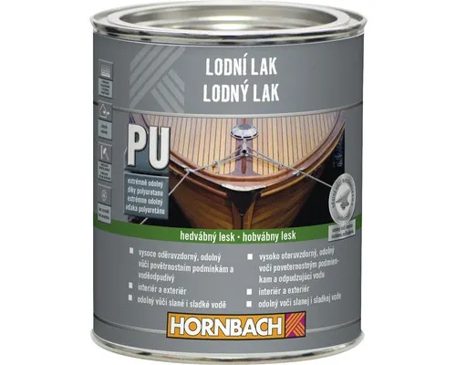 Lodní lak Hornbach hedvábný lesk 0,75 l