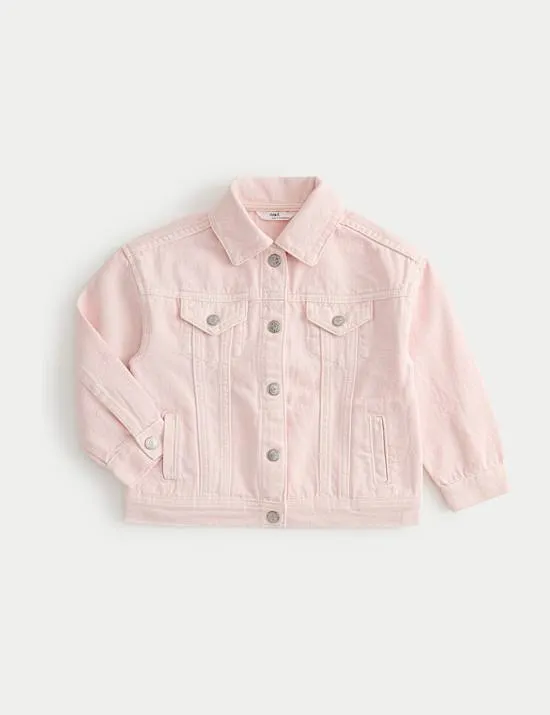 Pure Cotton Denim Jacket (2-8 Yrs)