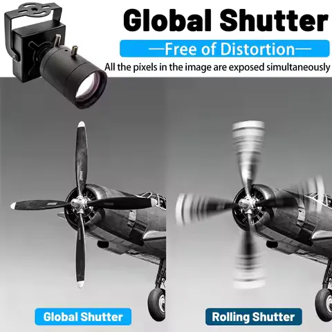 10X Zoom USB3.0 Global Shutter Camera Industrial Metal Box 2.3MP 120FPS High Frame Rate Varifocal Lens Plug Play For Video Live