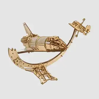 Ugears NASA Space Shuttle Discovery Wooden Model