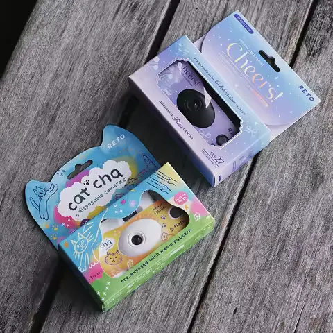 RETO catcha Special Effects Christmas Film Camera Disposable Film Camera ,Only 27 shots available.