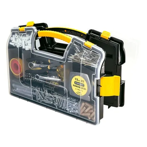 Caja organizadora Rimax 380 mm doble plegable transparente-negro