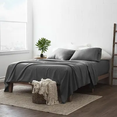 King 20000 Microfiber 4 Bed Sheet Set