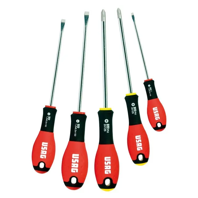 Set di 5 cacciaviti USAG PH, SL