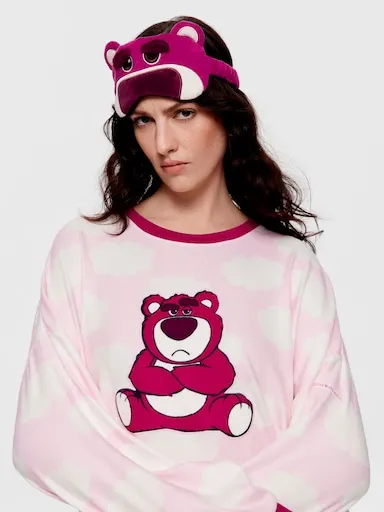 Toy Story Lotso Bear Plush Oversized Sweater