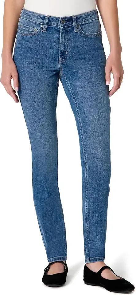 Women's High Stretch Mid-Rise Skinny Jeans