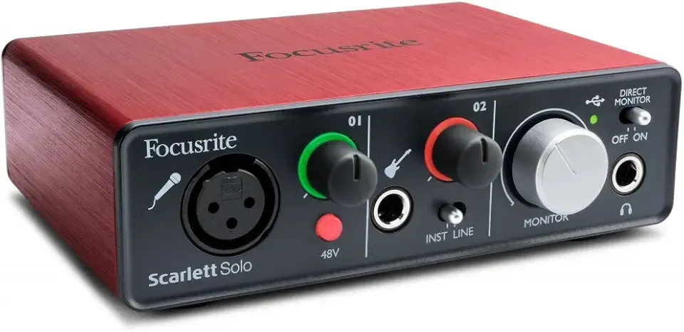 Focusrite Scarlett Solo Compact (1st Gen) USB Audio Interface