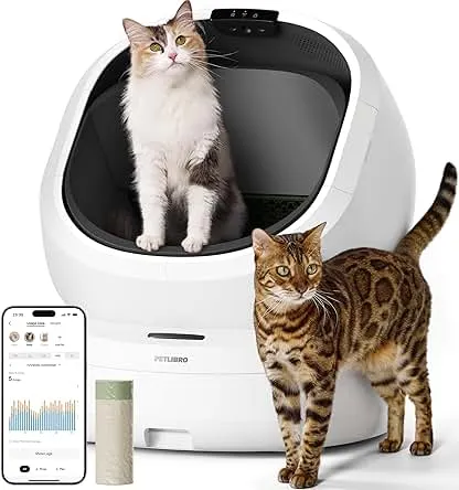 PETLIBRO Luma Automatic Cat Litter Box AI-Camera Waste A…