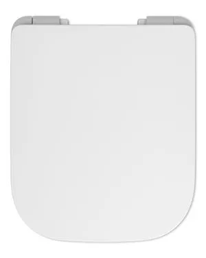 Tapa de WC OWCO Akron Slim Blanca Amortiguada y Take off de Duroplast