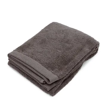 Telo in cotone Grigio Scuro Spugna Melodia 90x140 cm