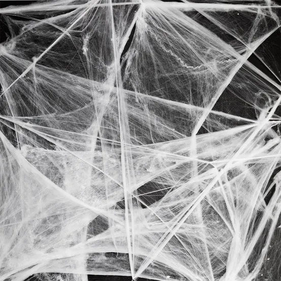 White spider cobweb - 70x400 cm